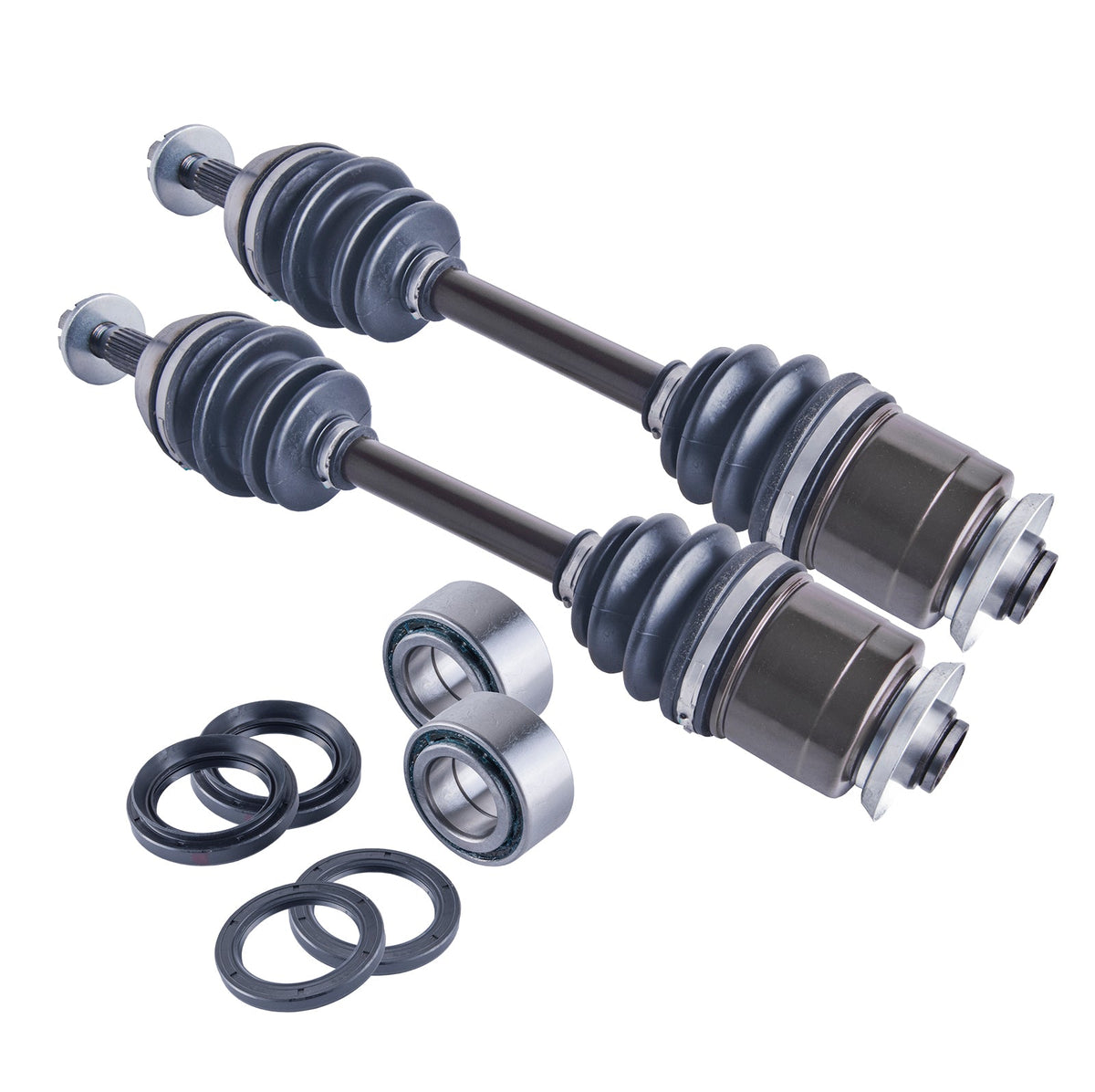 Arctic Cat 250 300 400 500 Front Axles and Wheel Bearing & Seal Kit