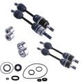 Kawasaki Brute Force 650i 750i Front & Rear CV Axles Wheel Bearings Differential Seals Bundle