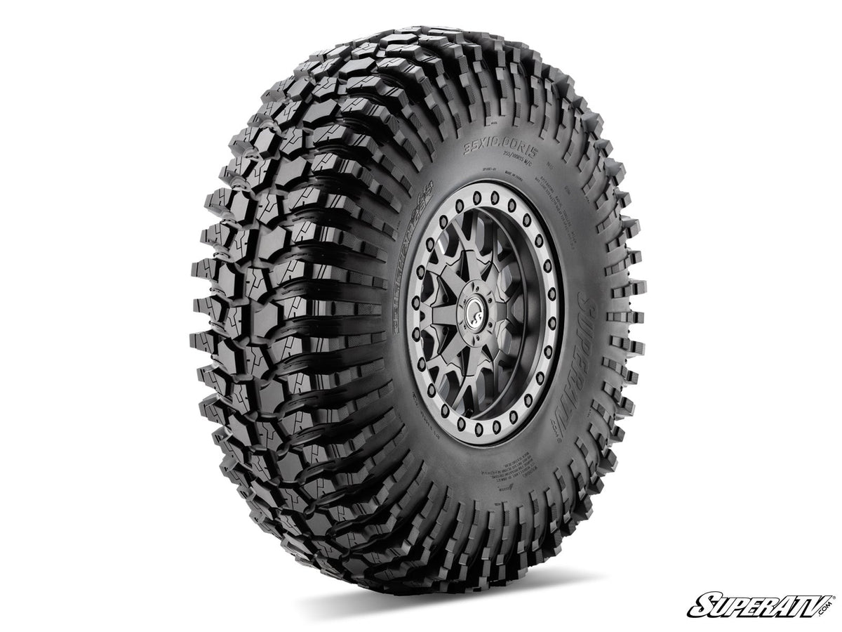 SuperATV Cliffhanger Rock Tire – 35x10x15 (Standard Compound)