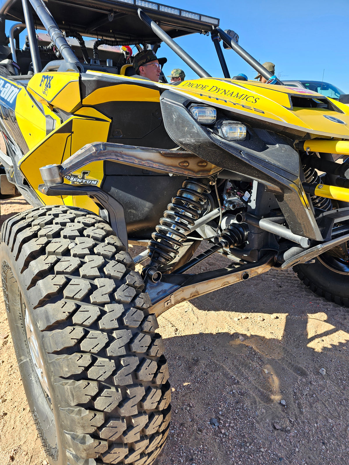 CT Race Worx Maverick R Pro Desert chromoly upper A-arms