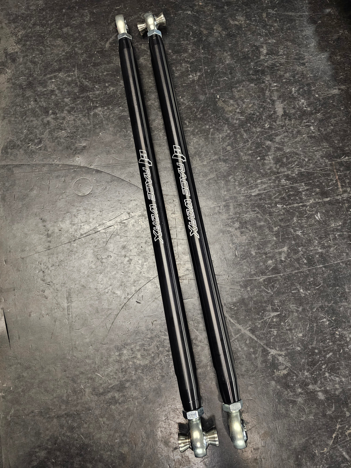 CT Race Worx Maverick X3 72-inch tie rods for steering flags