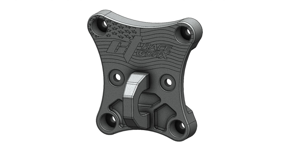 CT Race Worx Maverick X3 billet radius rod plate with tow ring