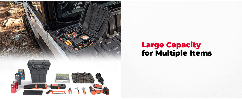 UTV Bed Storage Box 5.8GAL for Polaris Ranger 1500 XD Premium/Northstar — manufacturer image 4