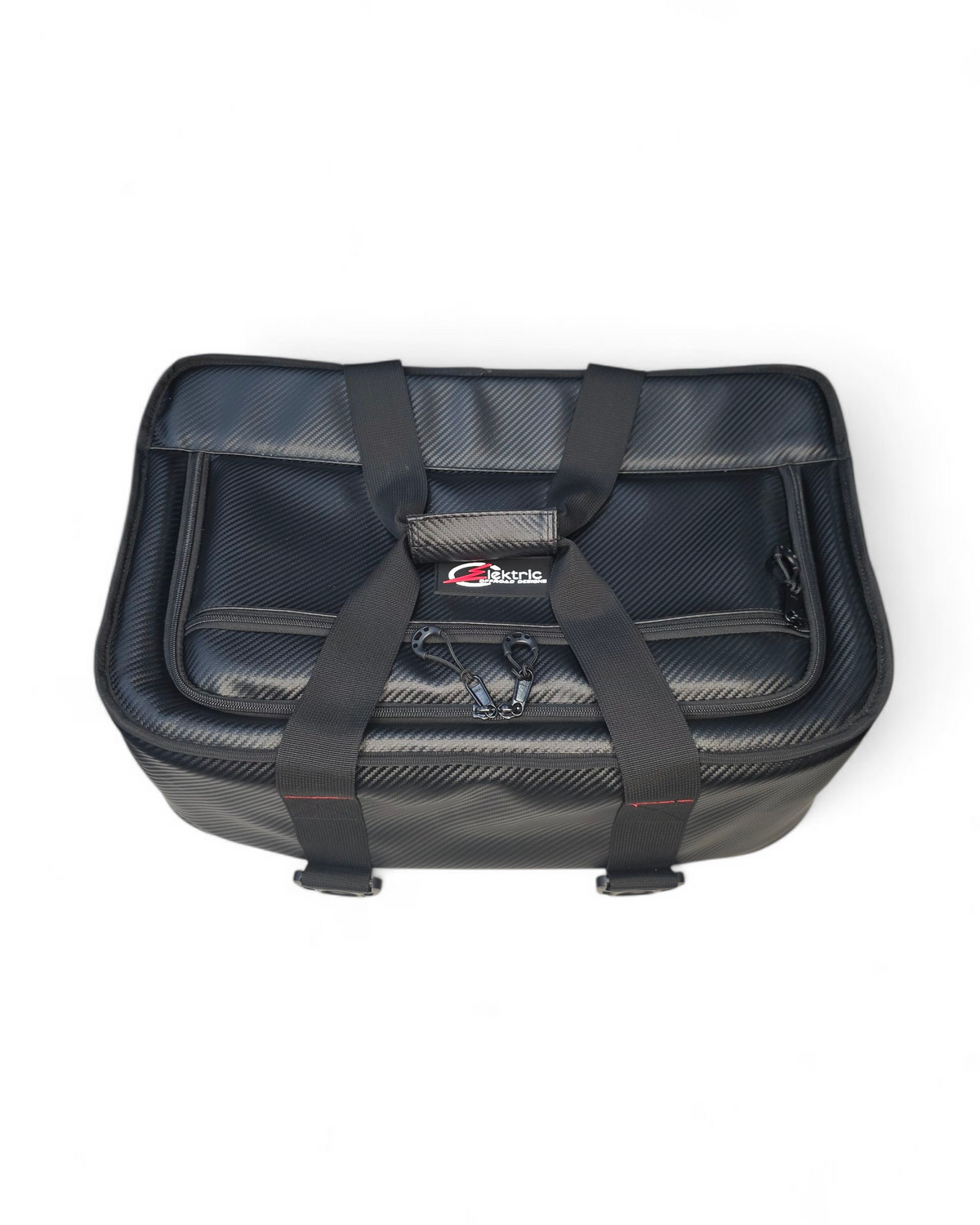 Elektric Offroad COB110001 38-can soft cooler, black with red stitching