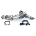 Evolution Powersports Maverick R Shocker Electric Side-Dump Down Pipe with Bullet Muffler