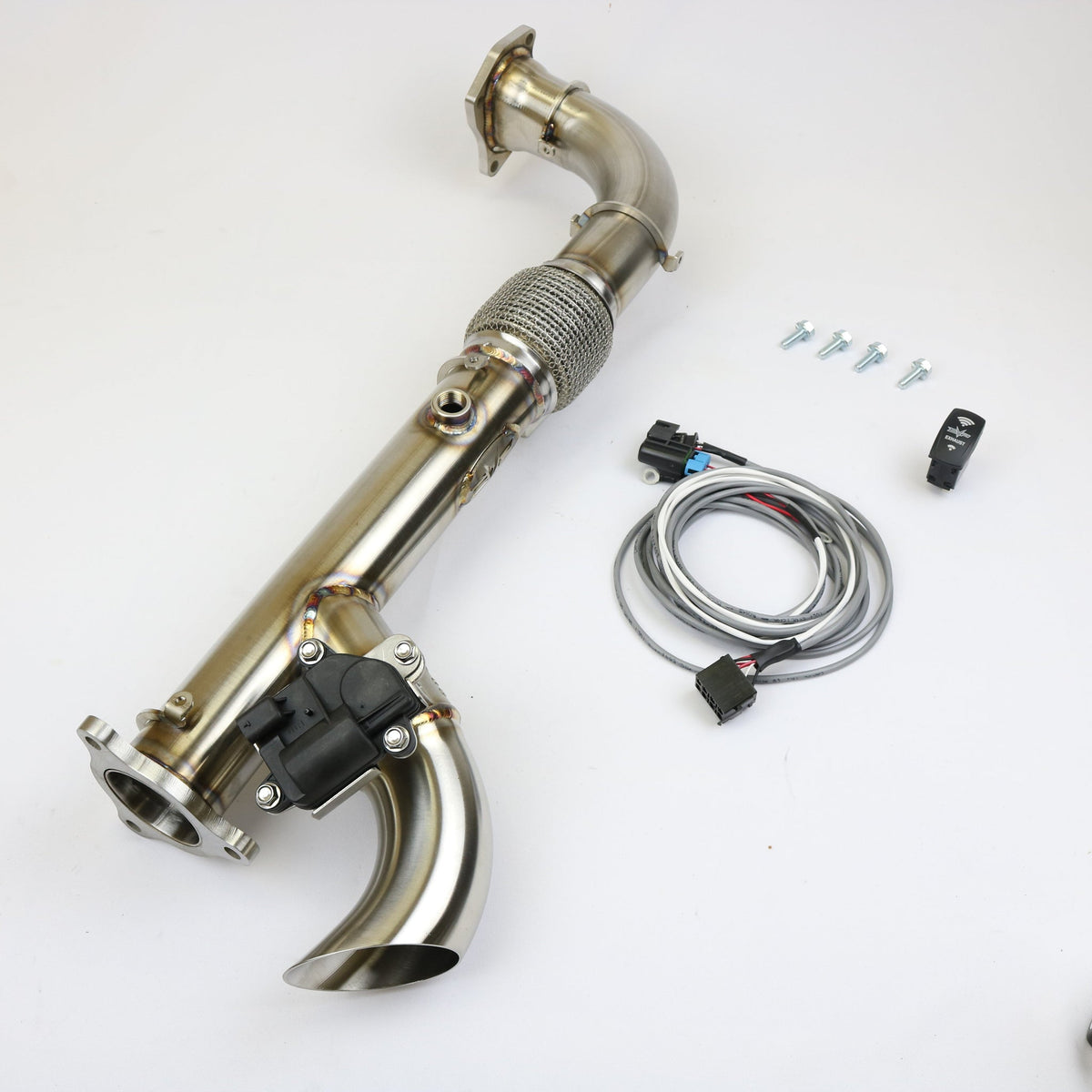 EVP Polaris RZR XP Turbo Shocker Electric Side Dump Exhaust