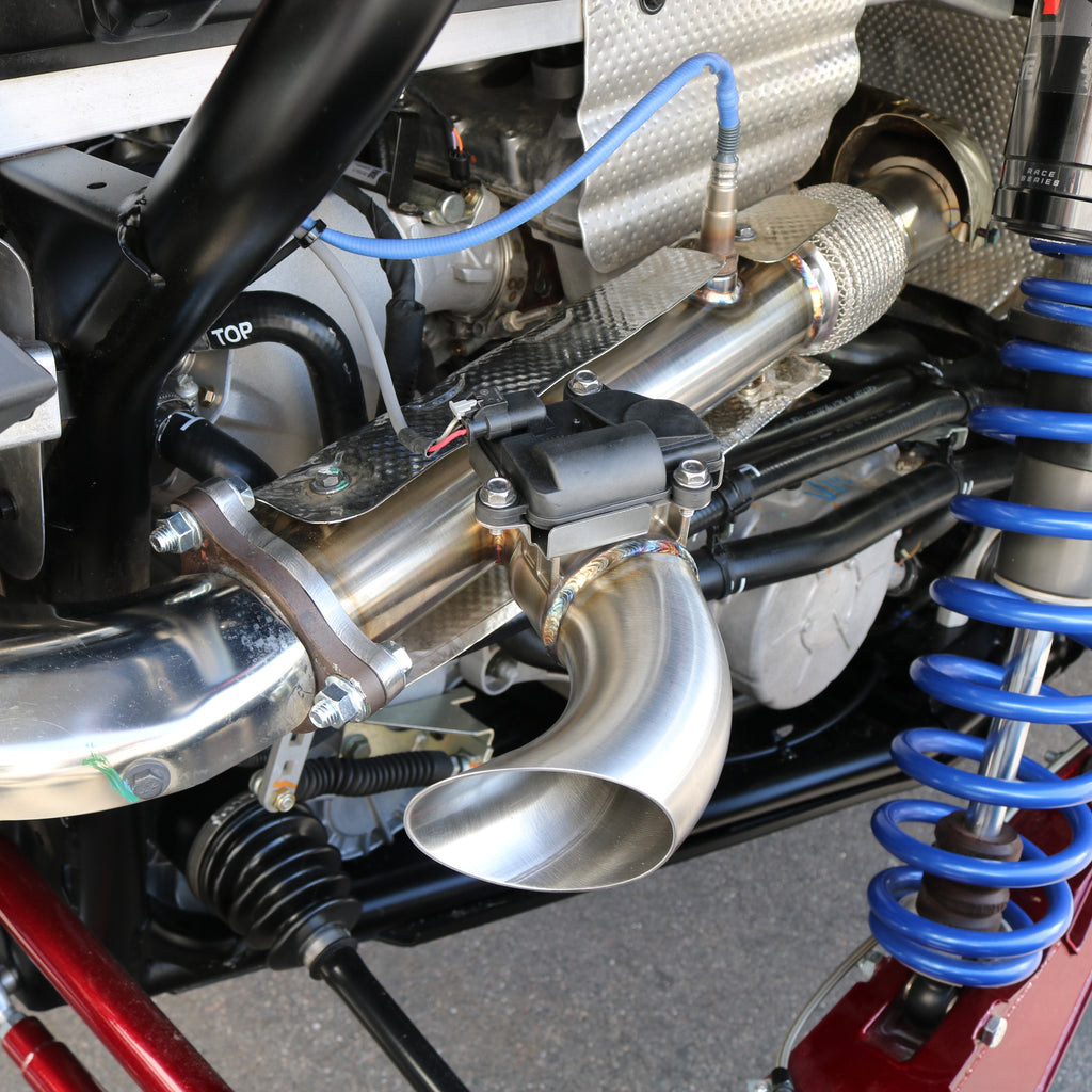 EVP Polaris RZR Turbo R Pro S Pro XP Shocker Electric Cutout Exhaust