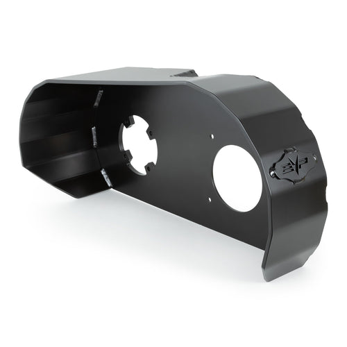 EVP aluminum clutch scatter shield for 2017 and newer Can-Am Maverick X3