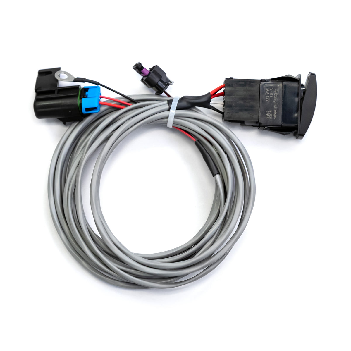 Replacement rocker switch and harness for EVP electronic exhaust systems