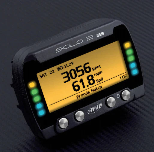 AiM Solo 2 DL digital logger for Can-Am Maverick X3