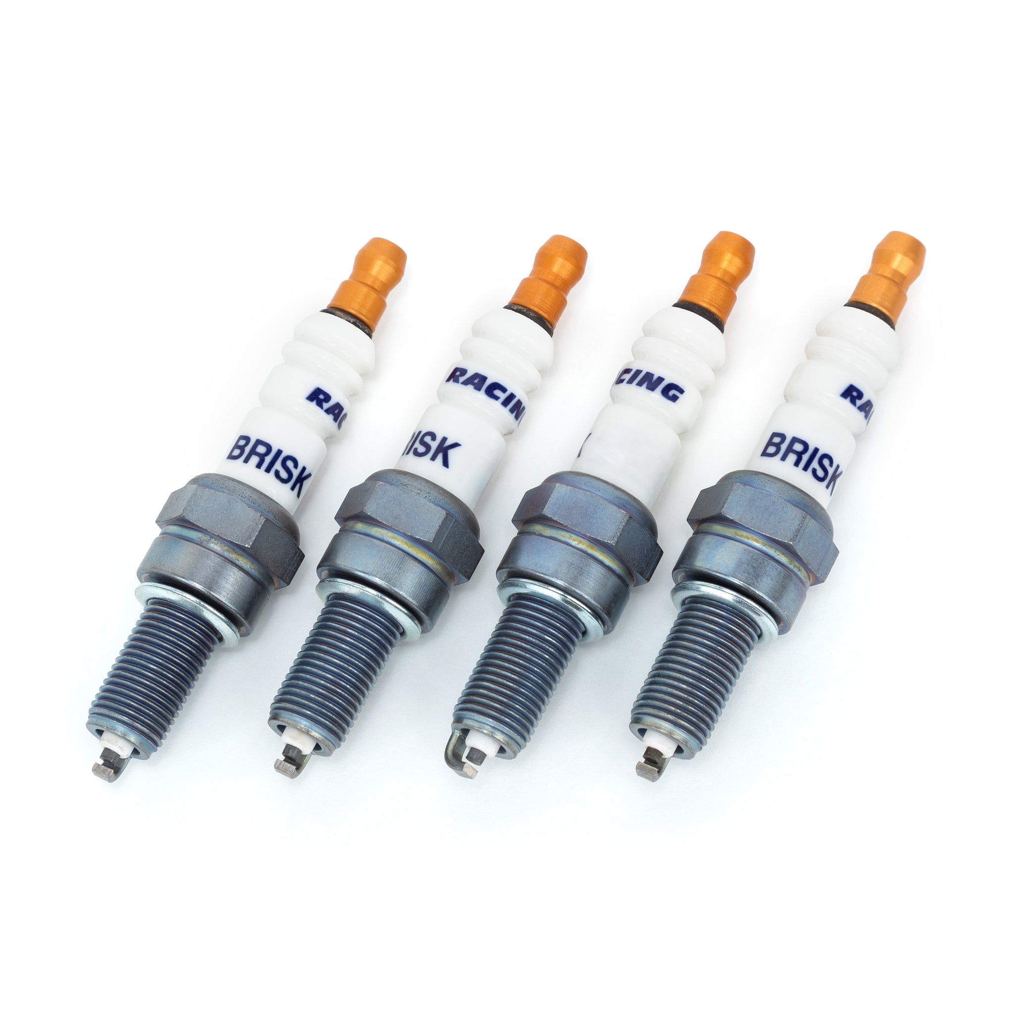 Polaris RZR Pro R Brisk Silver Racing replacement spark plugs set of four