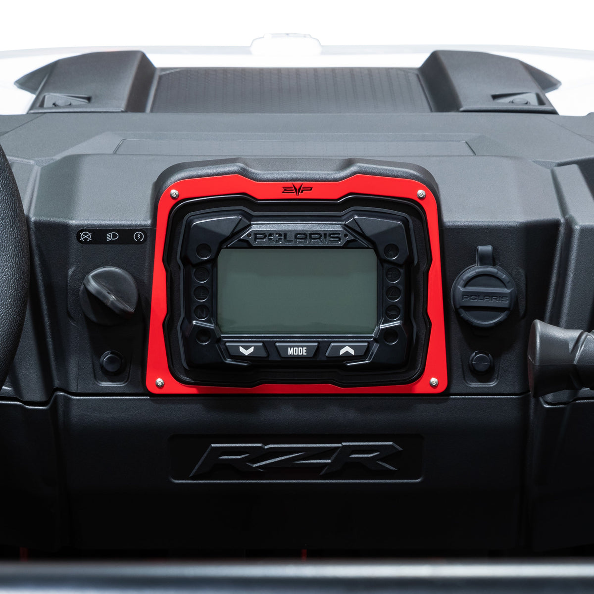 EVP gauge bezel for Polaris RZR 200