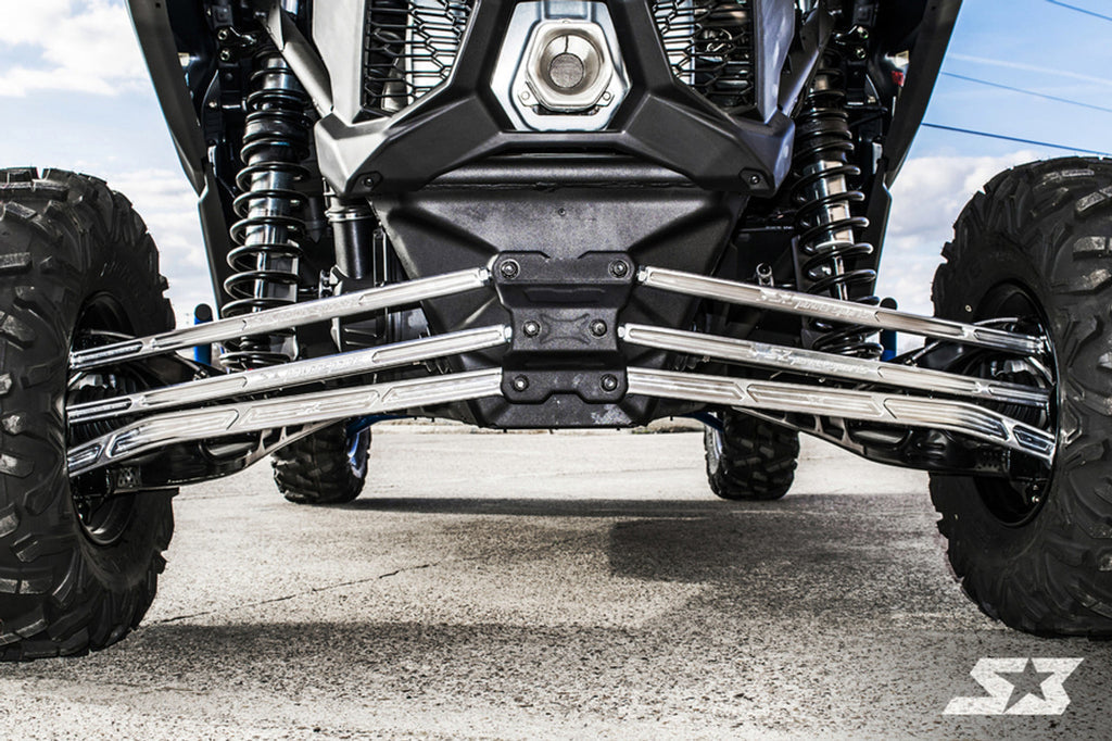 S3 Power Sports high-clearance radius rod set for Can-Am Maverick X3