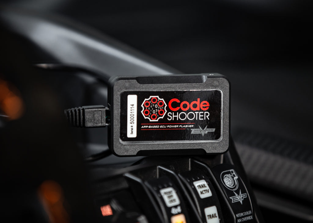 Evolution Powersports CodeShooter ECU flashing device