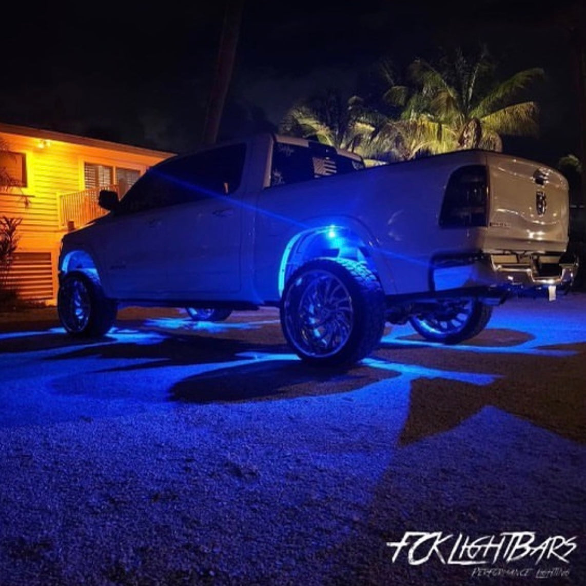 FCKLightBars Blue Rock Light, SKU FCK-RLB