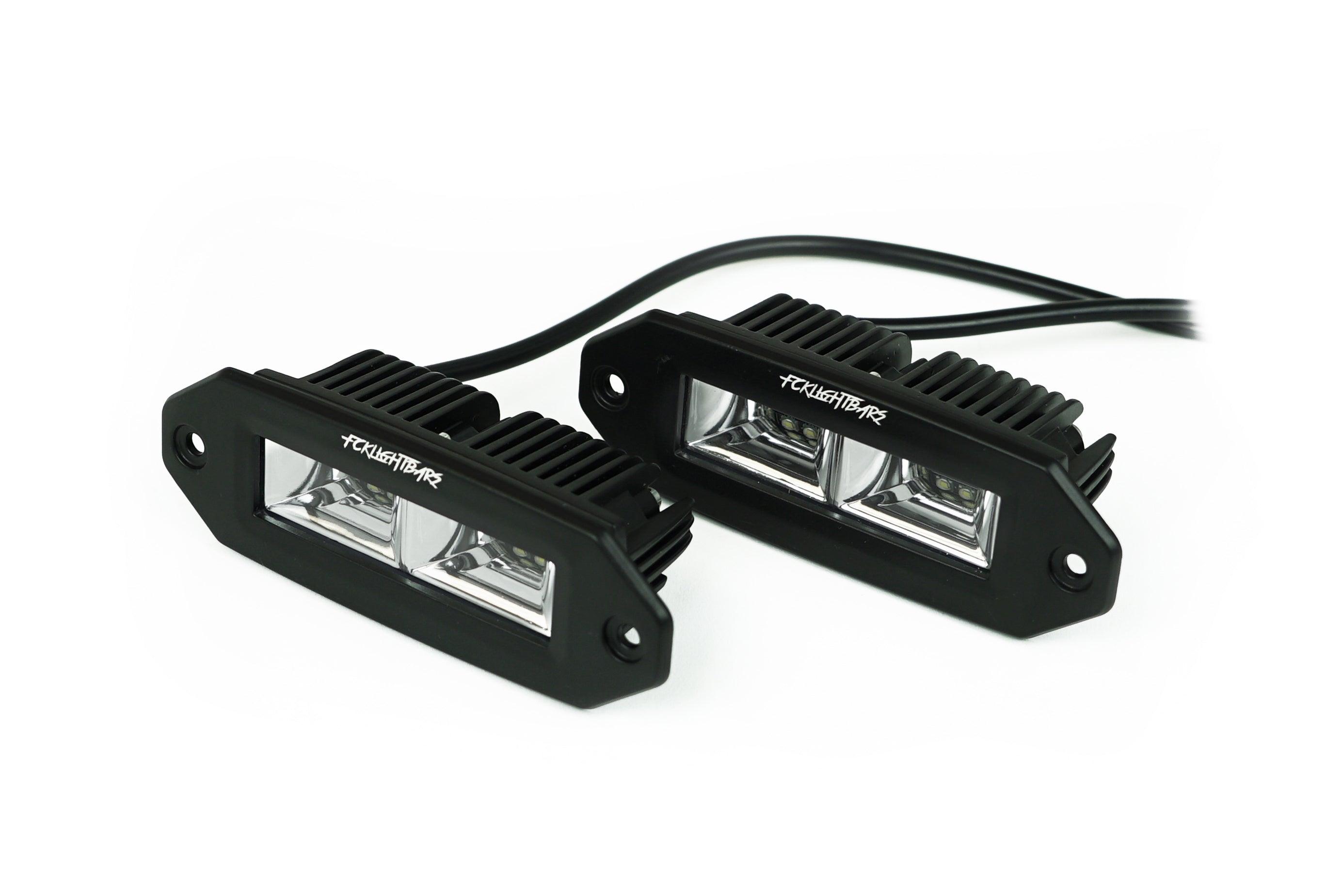 FCKLightBars LP-4 flushmount scene pods, SKU FCK-LP4F