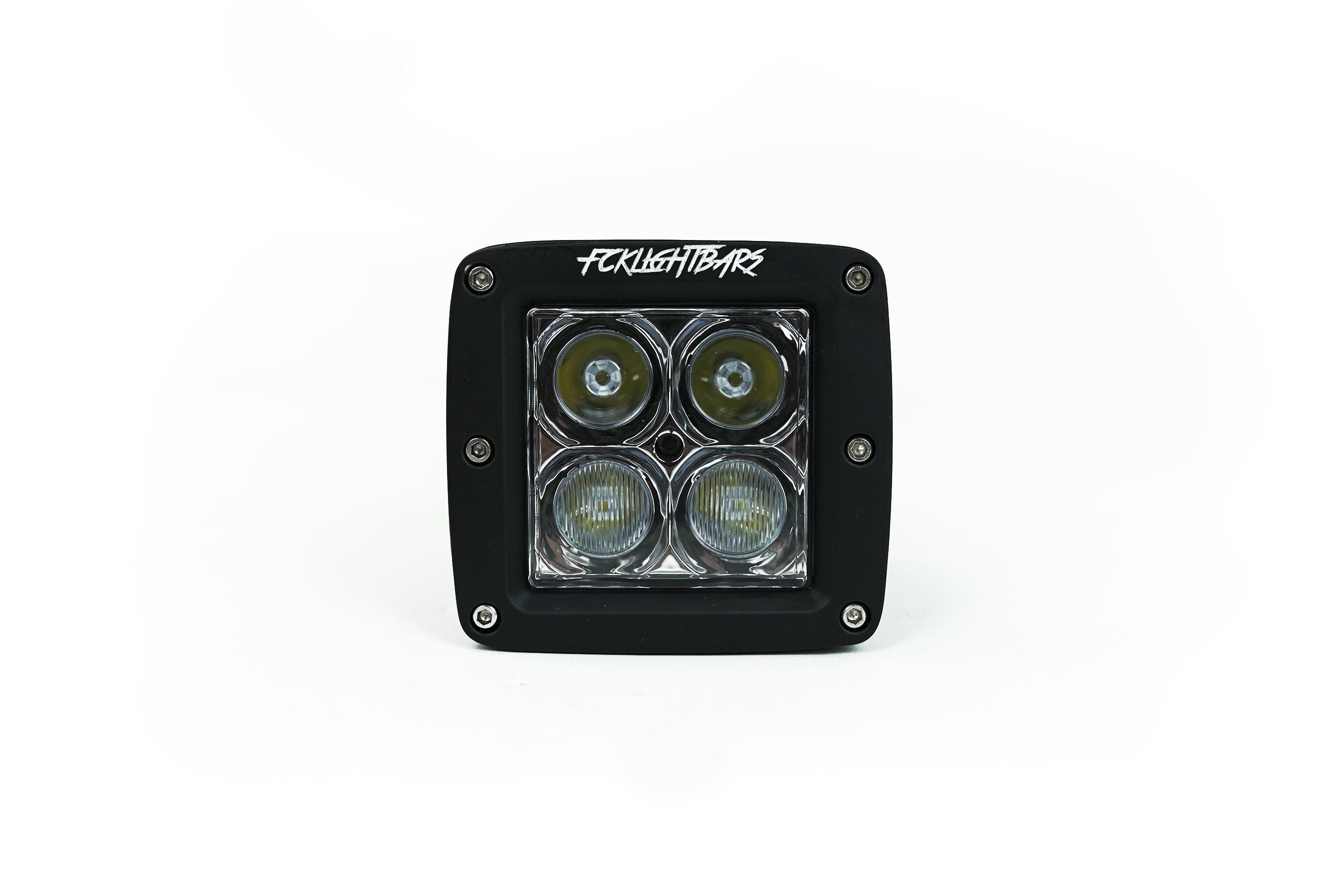 FCKLightBars P-2 Pivot 3-inch LED pod with combo beam, SKU FCK-P2P-C