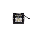 FCKLightBars P-4 high-output LED pod with amber flood lens, SKU FCK-P4F-A