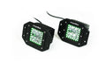 FCKLightBars RGB high-output flushmount LED pods, SKU FCK-RGBHPF-RF