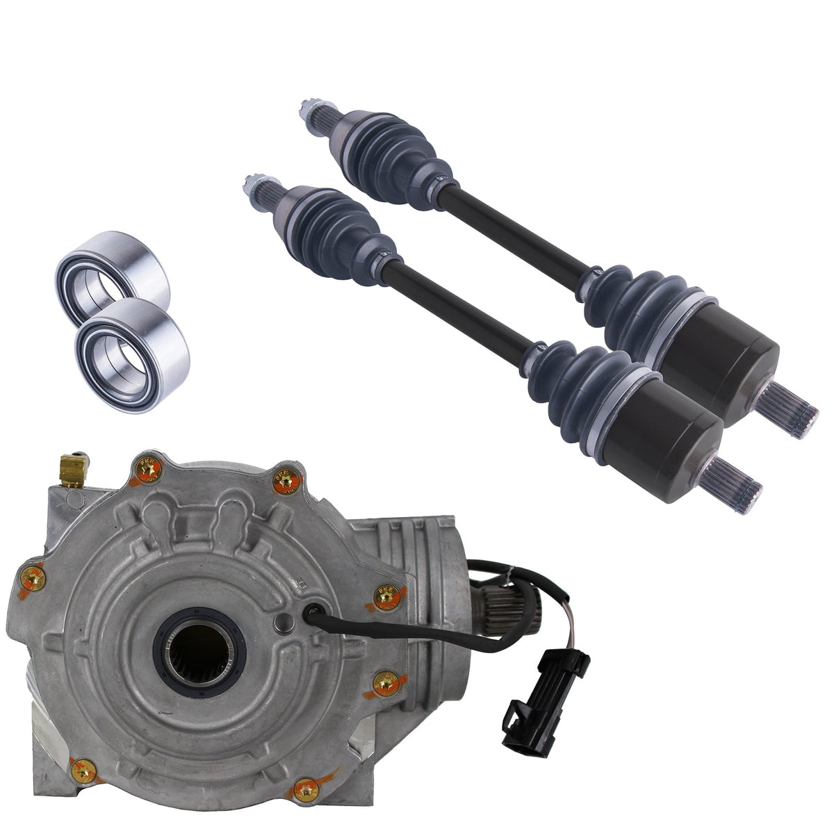Polaris RZR Front Differential Axles & Wheel Bearing Bundle 2008 - 2025