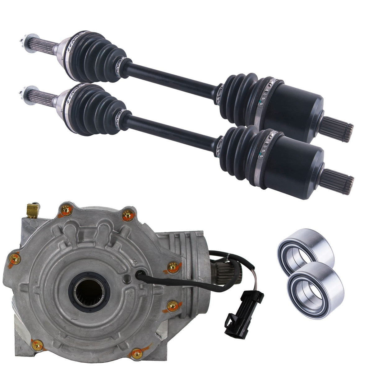 Polaris Sportsman 900 ACE Front Differential Axles & Wheel Bearings Bundle