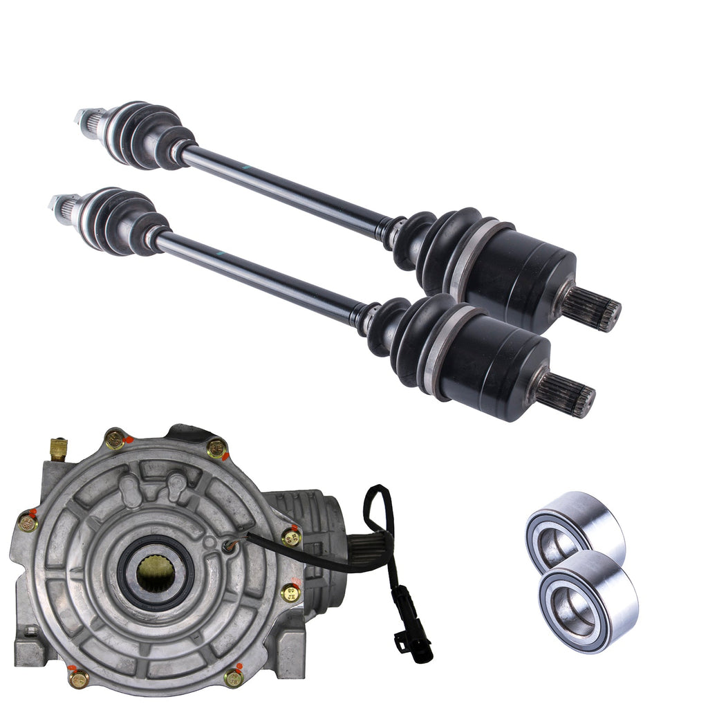 Polaris RZR General Front Differential Axles & Wheel Bearings Bundle