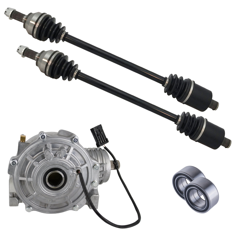 Polaris RZR 1000 XP / XP 4 Front Differential Axles & Wheel Bearings Bundle