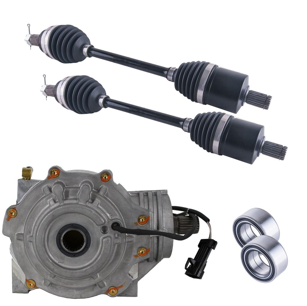 Polaris Sportsman 850 XP HO Front Differential Axles & Wheel Bearings Bundle