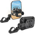 KEMIMOTO CNC Aluminum UTV Side Mirrors for 1.6-2 Inch Roll Bars