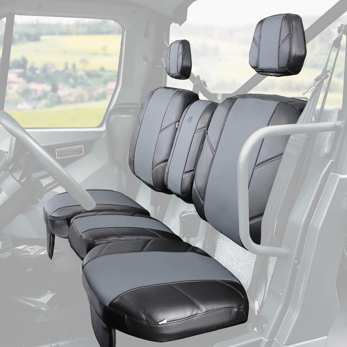 KEMIMOTO split bench seat covers for Can-Am Defender