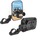 UTV Side Mirrors, Tool-free Multi-Adjustment for Can Am Maverick X3/ RZR w/ 1.65-2" Roll bar