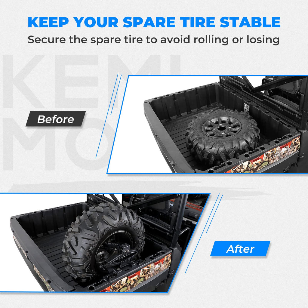 UTV Spare Tire Mount for Polaris Ranger 500 1000 XP 1000