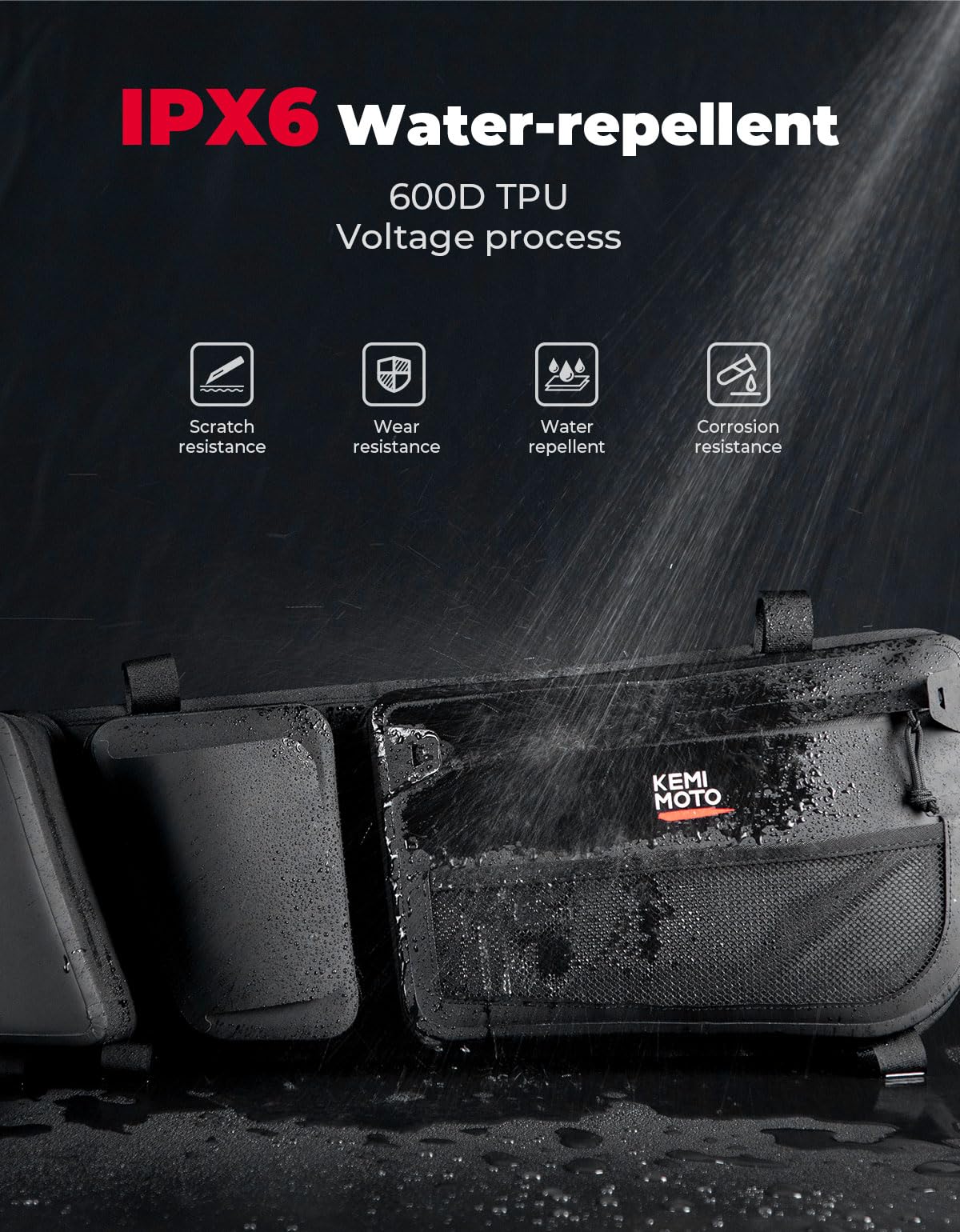 Updated Water-Repellent Door Bags for Can-Am Maverick X3 / MAX