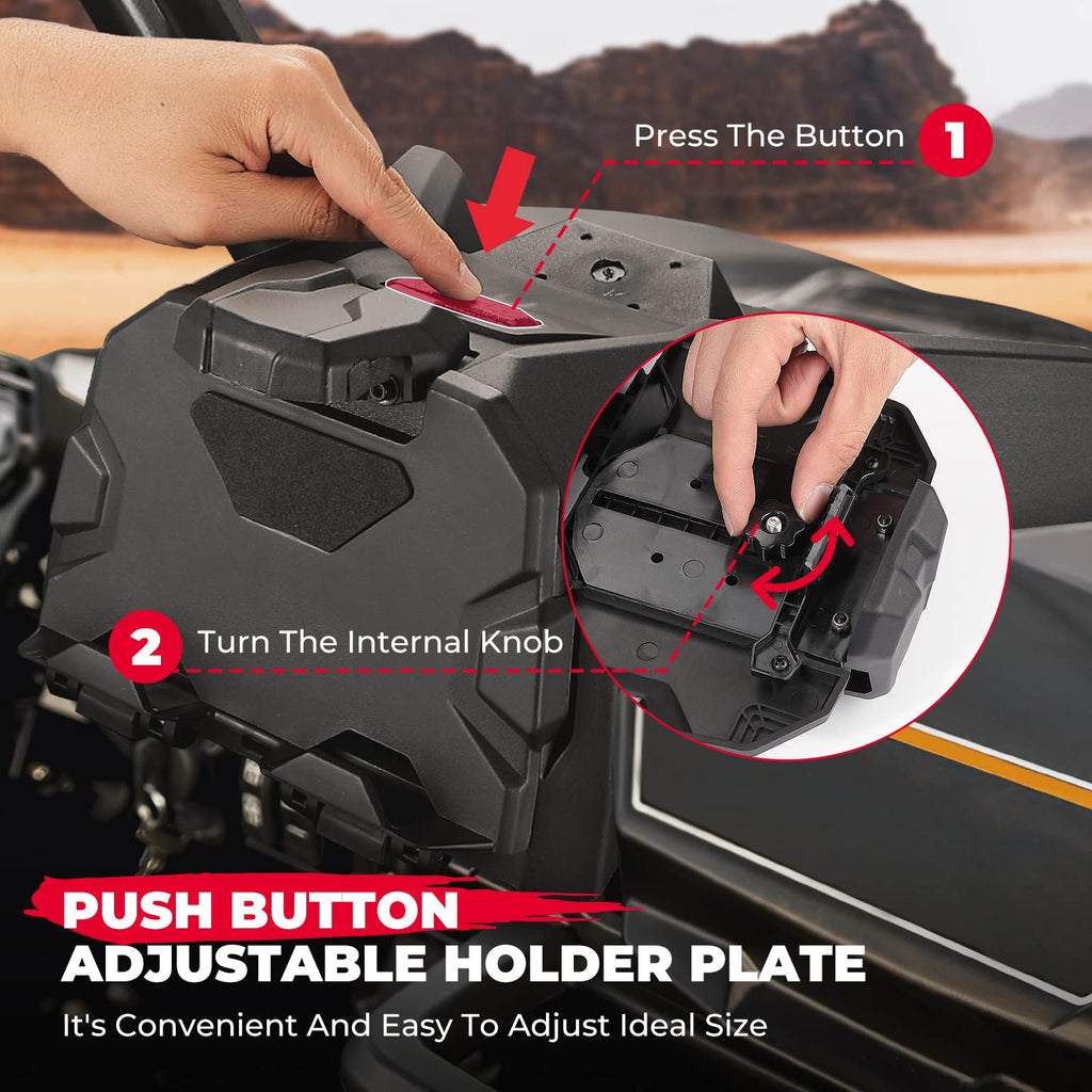 Tablet Holder With Storage Box Fit Can Am Maverick Sport Trail