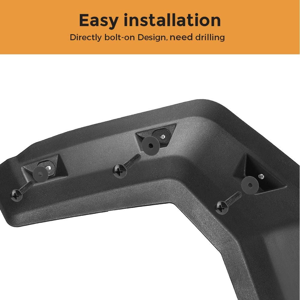 Front and Rear Extended Mud Guards For Can Am Defender