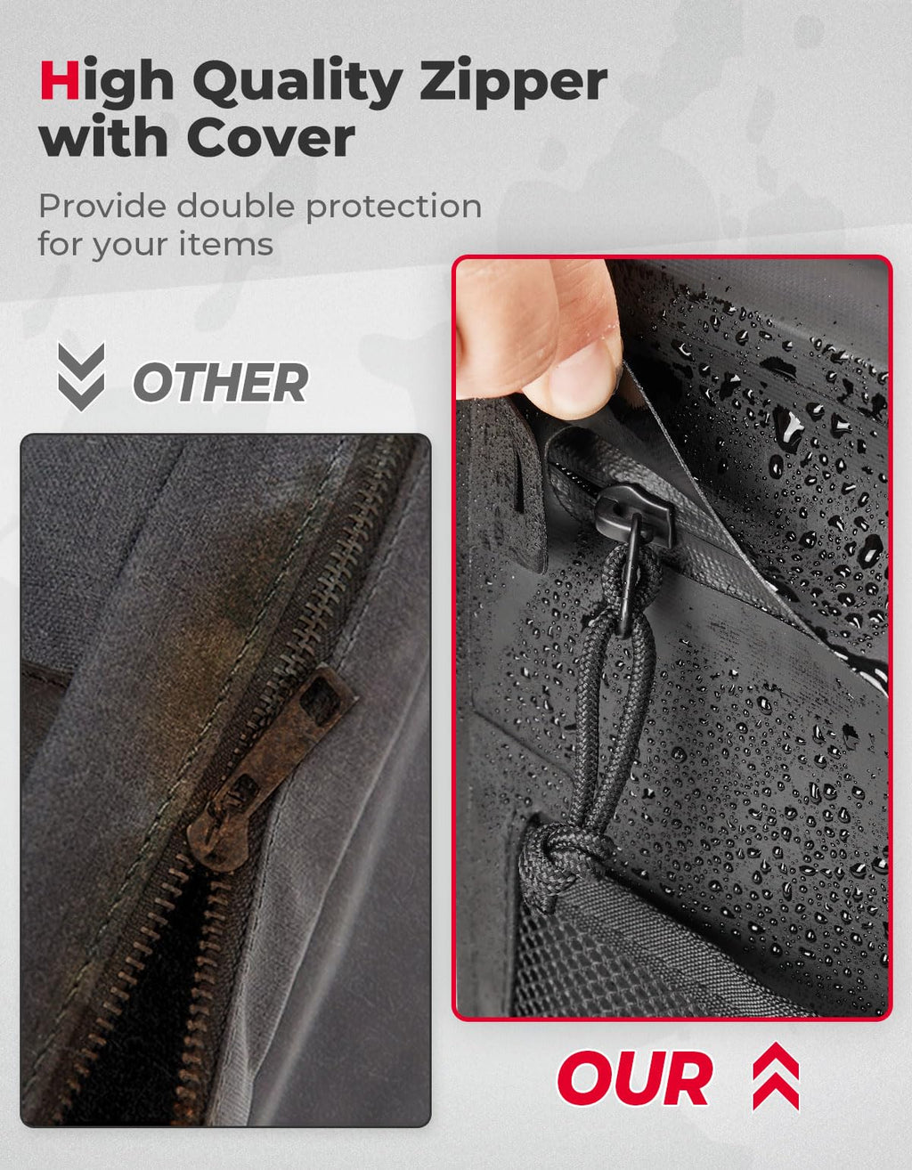 Updated Water-Repellent Door Bags for Can-Am Maverick X3 / MAX