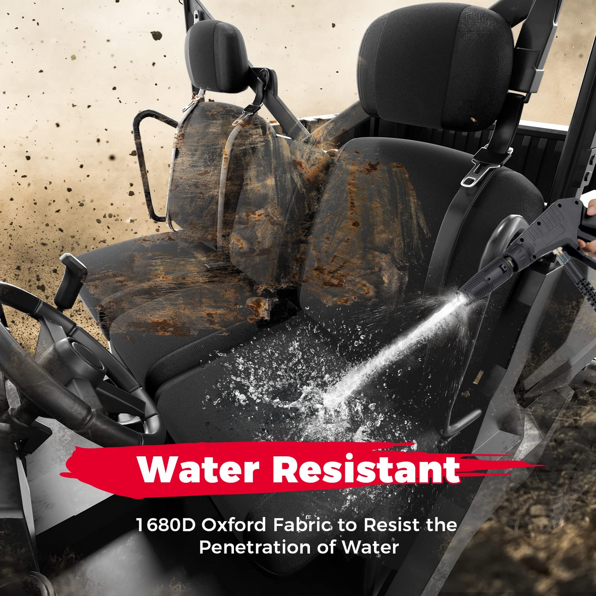 UTV Seat Cover for Can Am Defender HD5|7|8|9|10