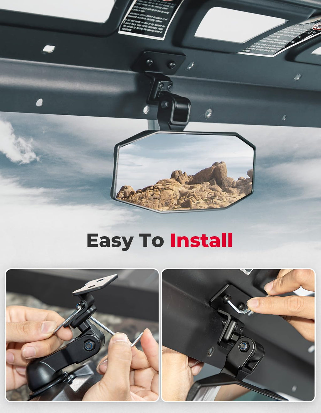 Rear View Mirror for CFMOTO Uforce 1000/1000 XL
