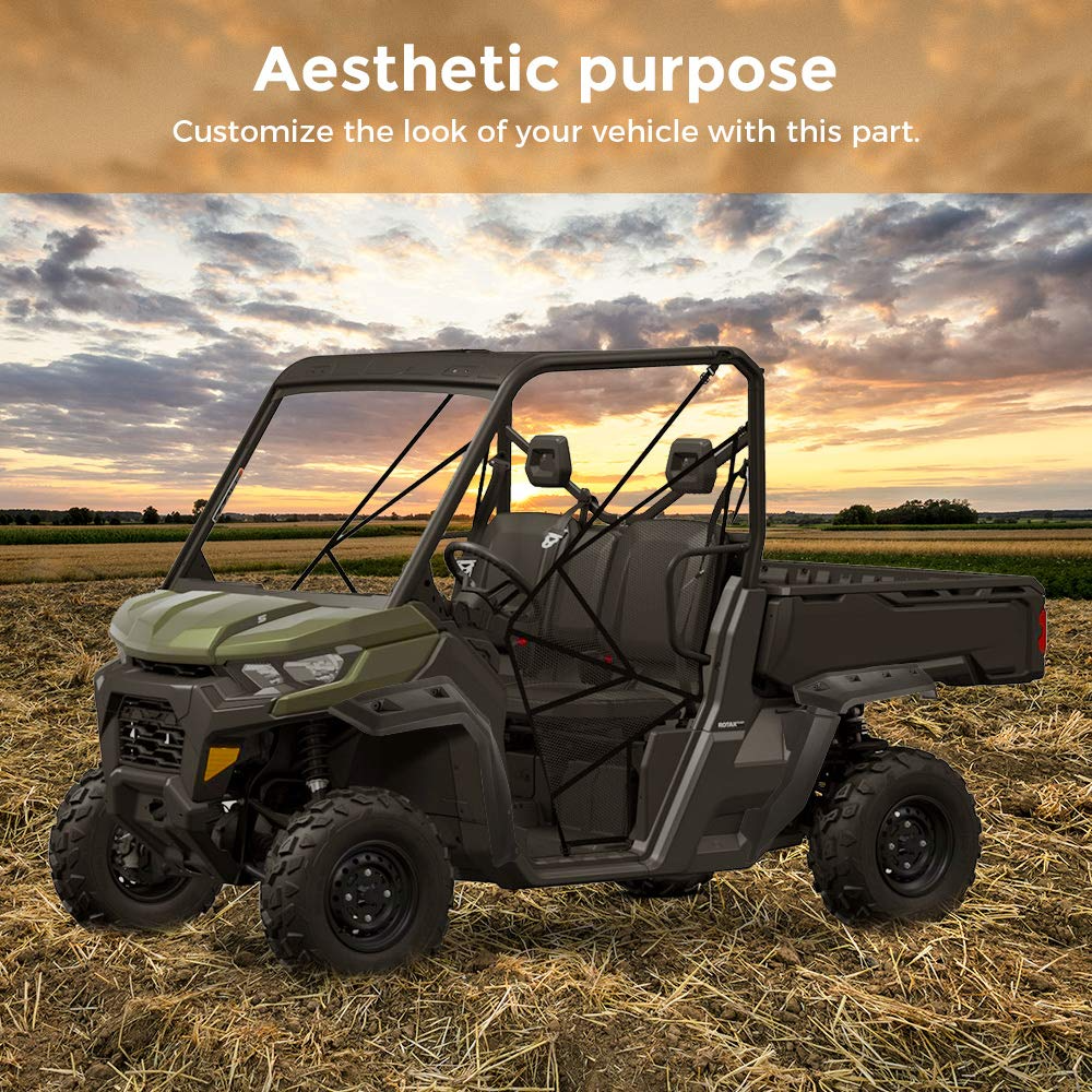 Front and Rear Extended Mud Guards For Can Am Defender