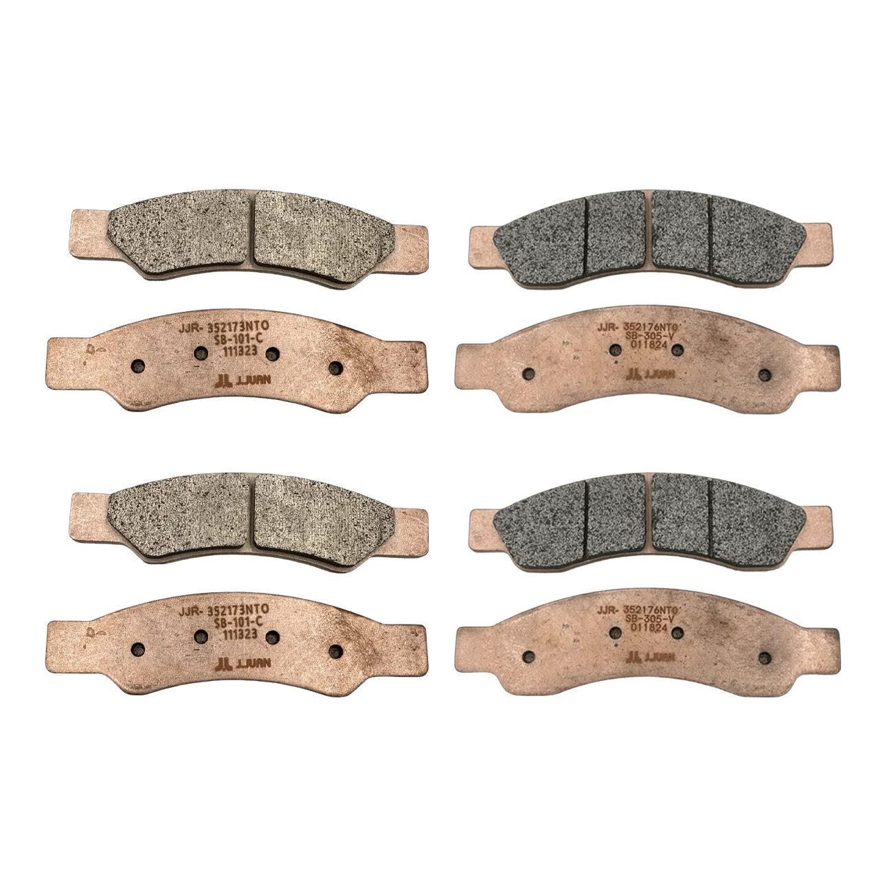 J.Juan upgraded racing brake pad set for Can-Am Maverick R