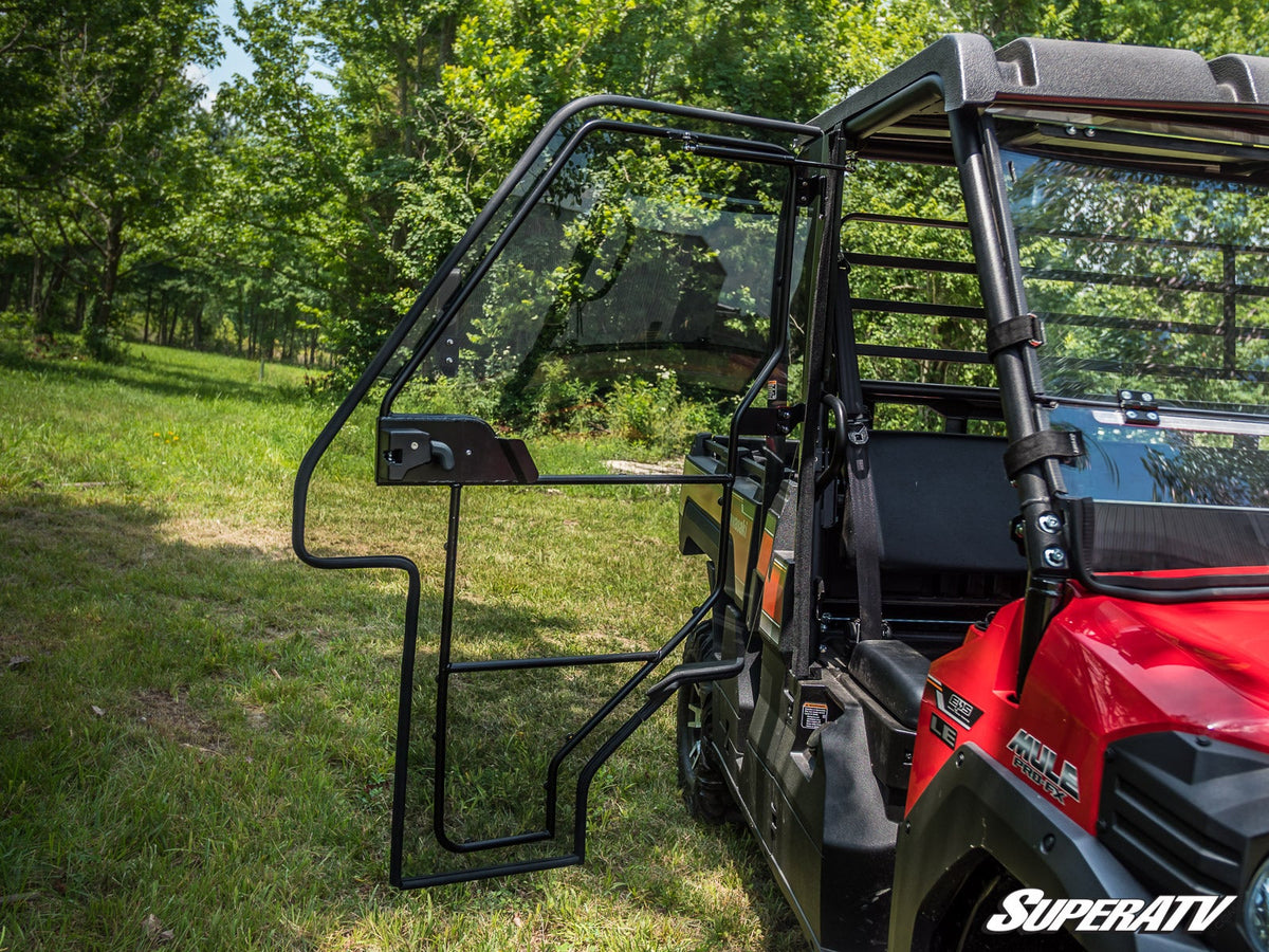 Kawasaki Mule Pro FX cab door hinges and frame