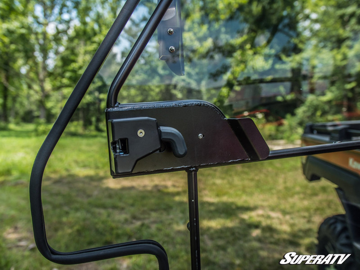 Kawasaki Mule Pro FX full cab enclosure door open