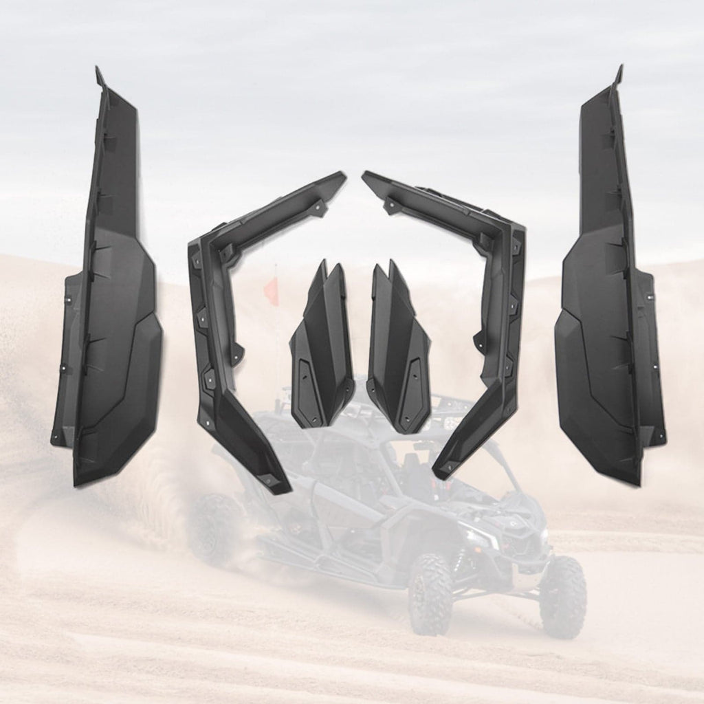 KEMIMOTO Fender Flares for Can-Am Maverick X3/X3 MAX