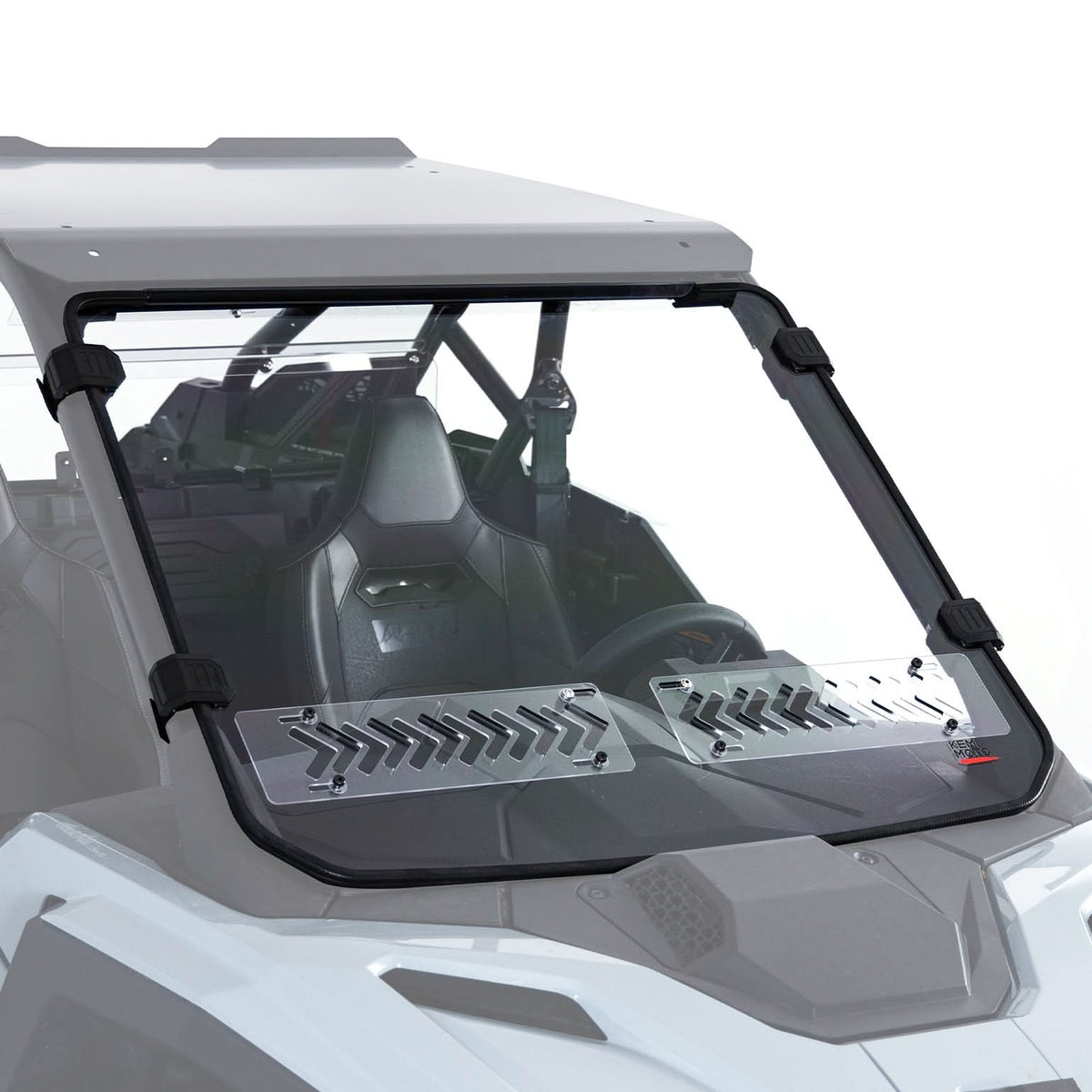 KEMIMOTO UTV Windshield with Sliding Vented Window for Polaris RZR PRO 2025-2026