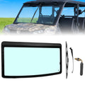 KEMIMOTO Glass Windshield with Wipers for CFMOTO UForce 1000| 1000 XL