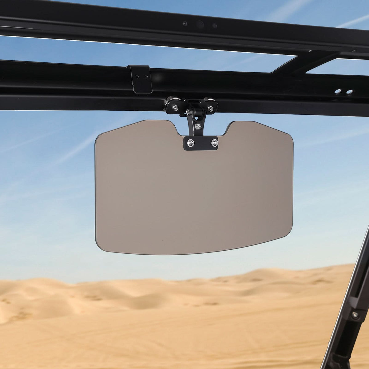 KEMIMOTO UTV Magnetic Sun Visor for Most Vehicles with pro-fit bar or Metal roof and crossbars