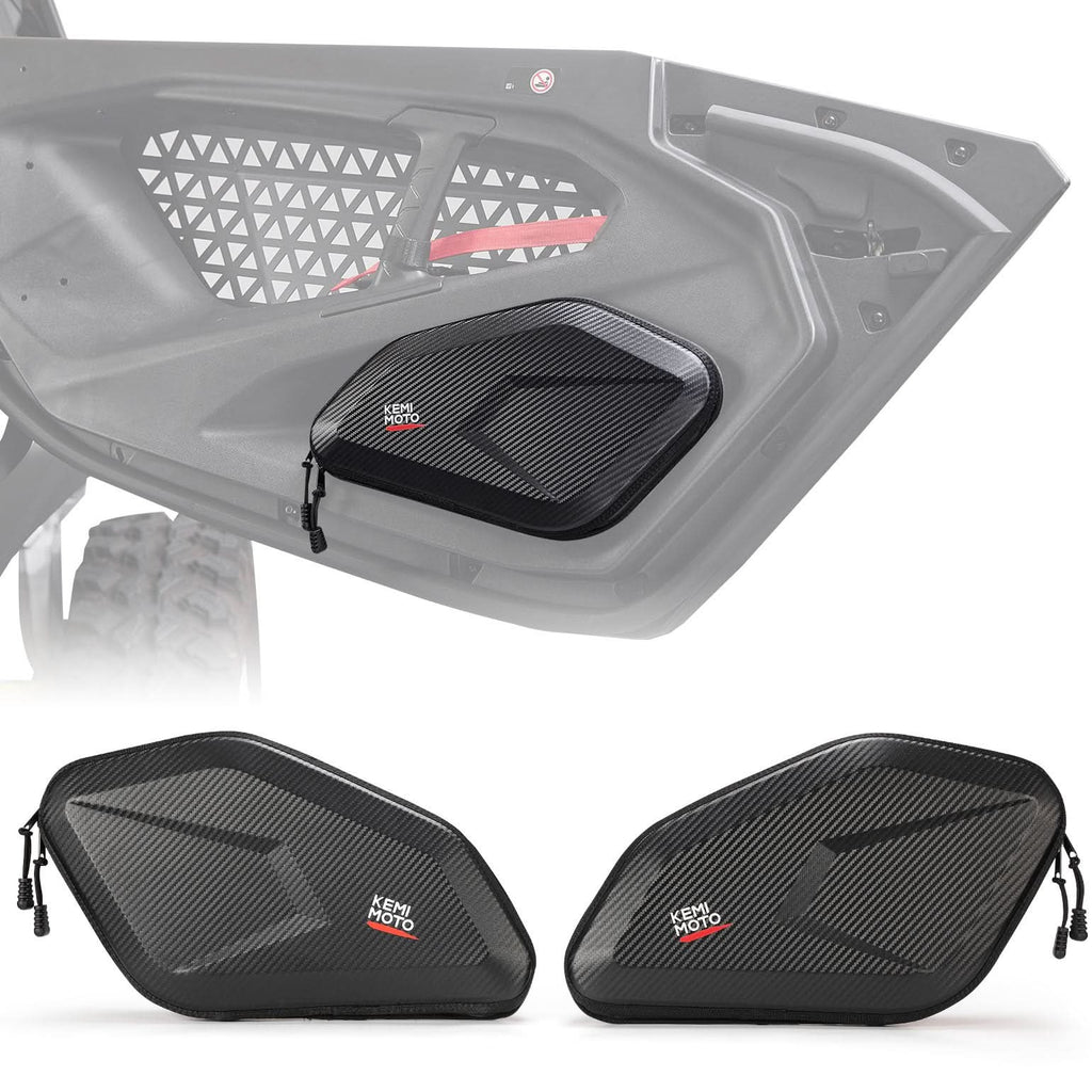 KEMIMOTO Lower Door Bags Semi-Rigid for Can-Am Maverick R 2024+