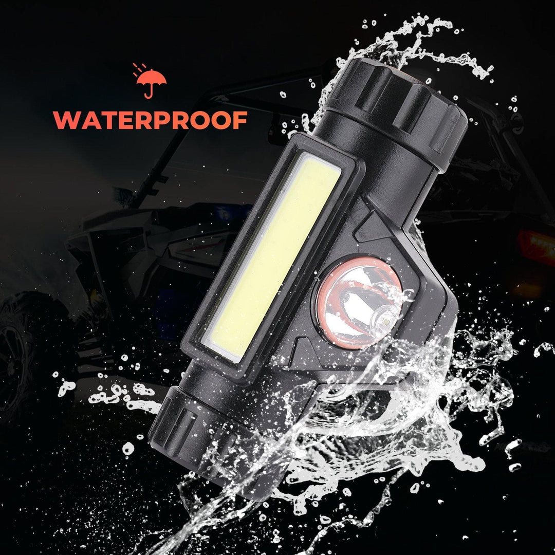 KEMIMOTO rechargeable UTV interior roll-bar light