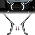 KEMIMOTO LED Grille Fang Lights for Polaris RZR Pro XP/Pro R/S 2025 Waterproof