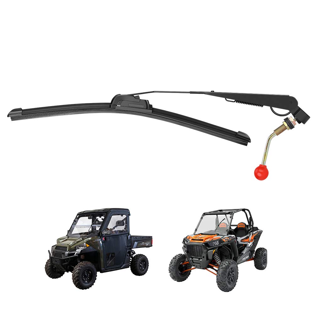 KEMIMOTO Manual UTV Windshield Wiper Kit